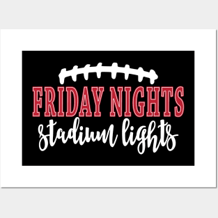 Friday Night Stadium Lights Football Posters and Art